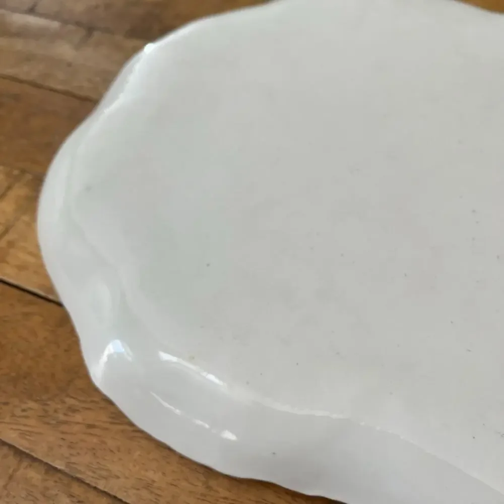 Vintage Oval Ceramic Serving Platter 12